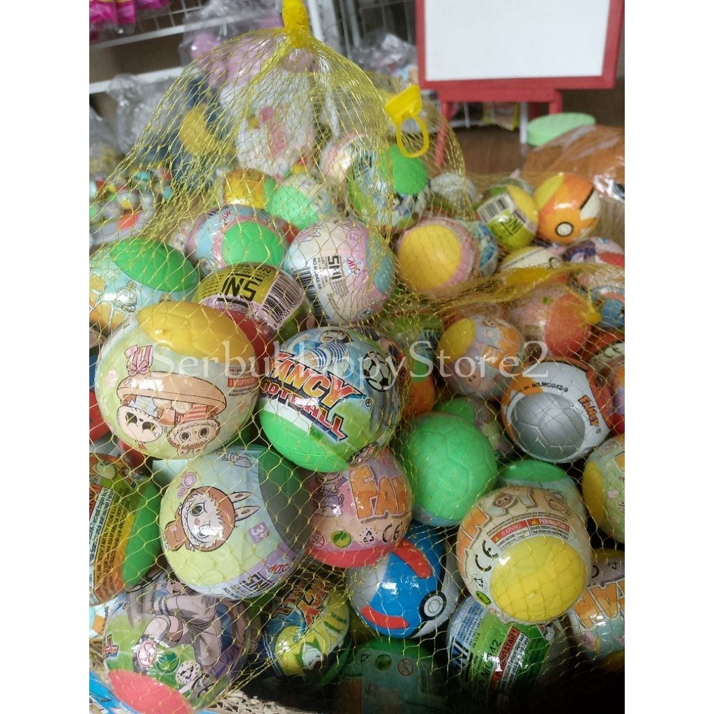 Telur Surprise Mainan Anak Isi 20 Pcs SNI Fancy
