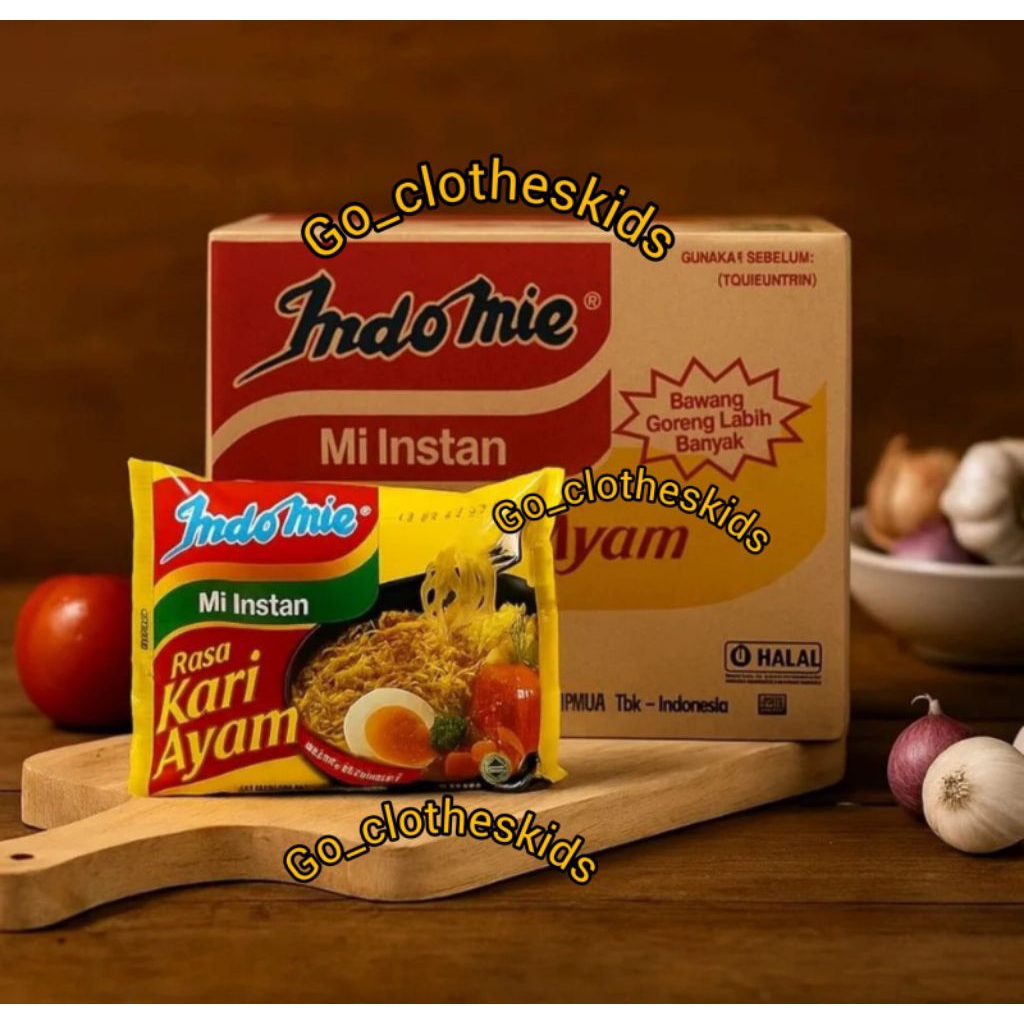 

1 Dus isi 40 pcs indomie mi instan rasa kari ayam