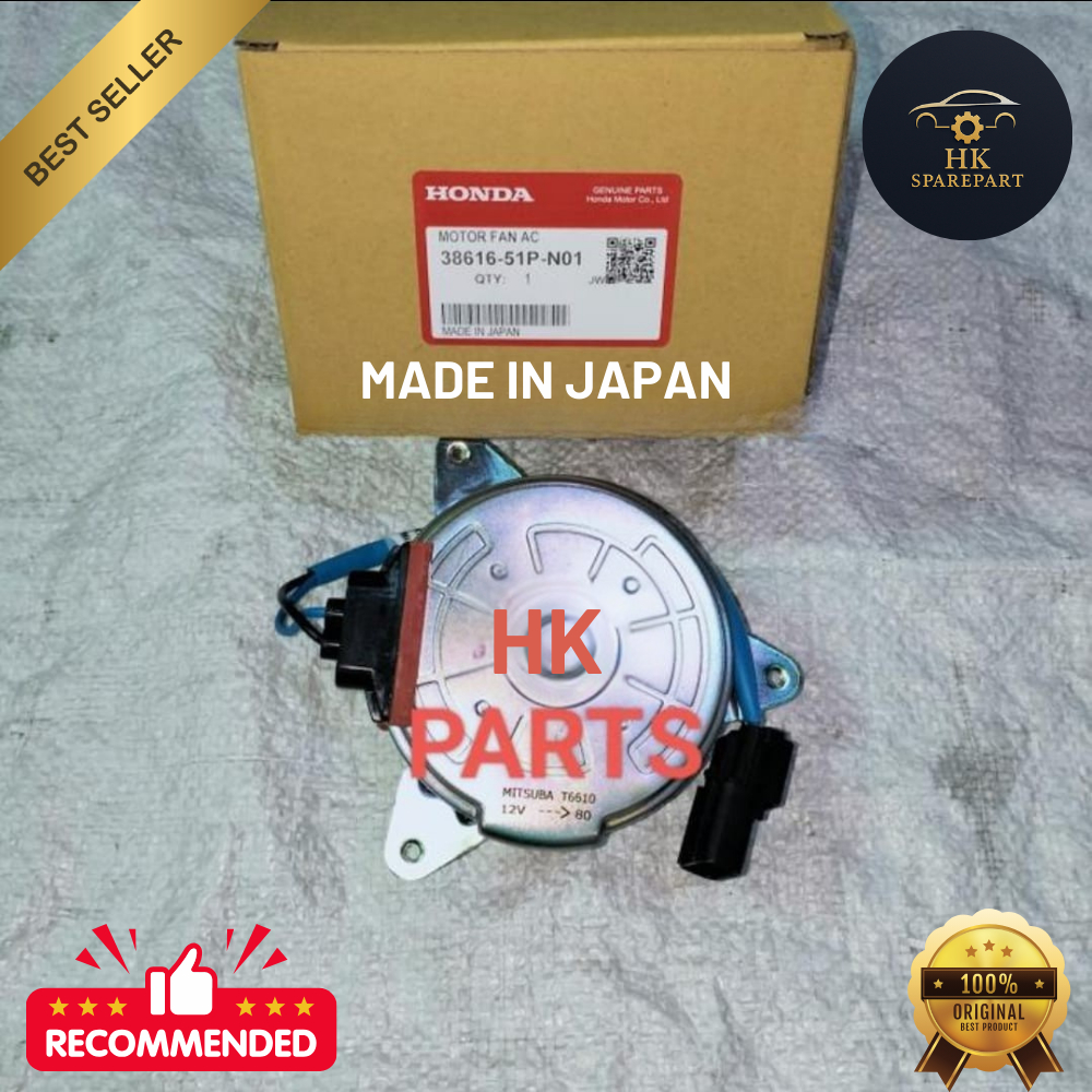MOTOR FAN AC HONDA HRV 38616-51P-N01 ASLI MITSUBA MADE IN JAPAN