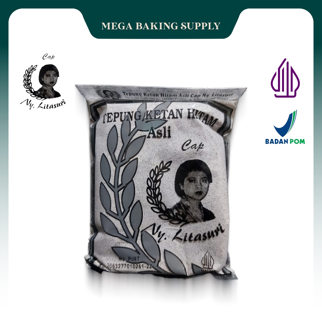 

Ny. Litasuri Ketan Hitam 250 GR | Mega Baking Supply