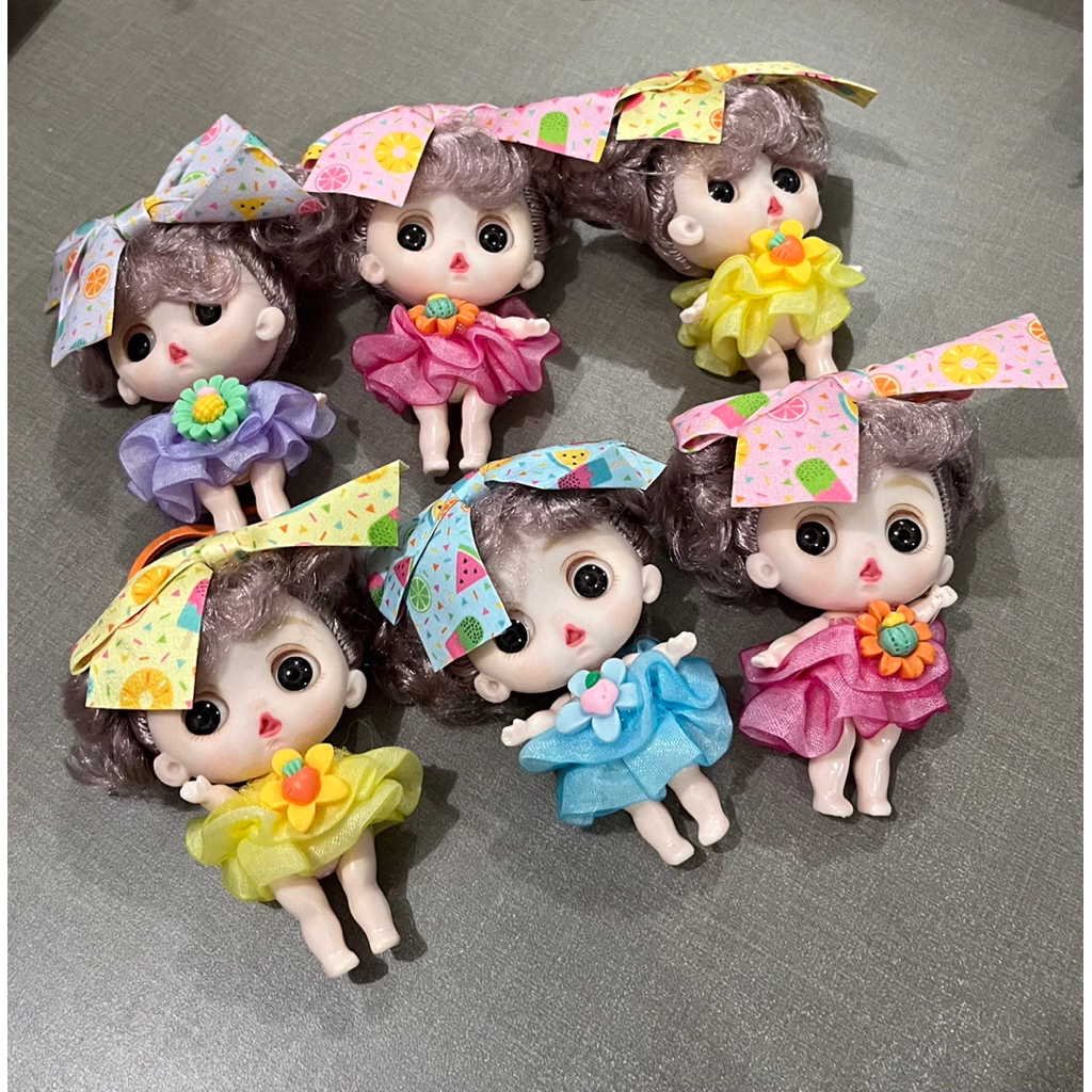 GANCI CUTE DOLL BAG CHARM KEYCHAIN BARBIE LUCU LIMITED EDITION