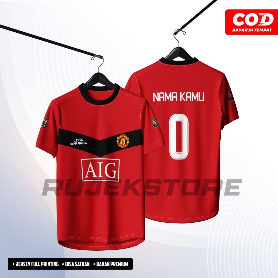 Jersey MU 2009/2010 Home Full Printing