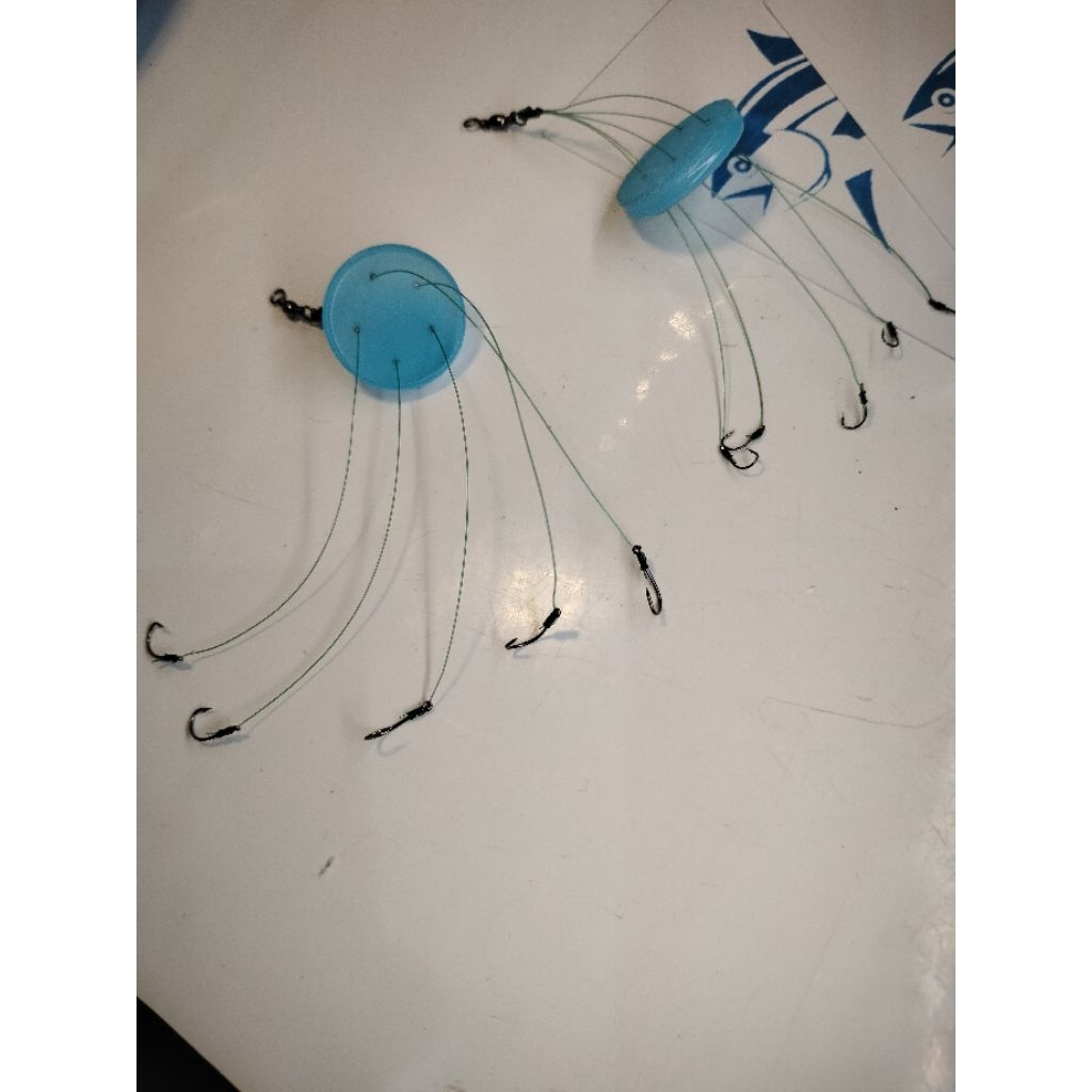 rangkaian pancing ombyok / parabola