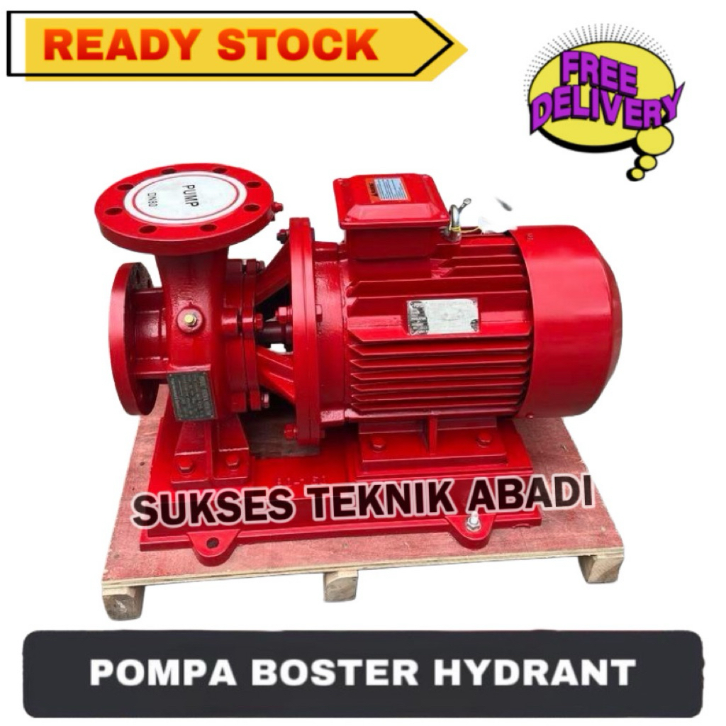 Pompa hydrant mesin pompa air 3in 7.5hp 50 kubik 3 phase pompa dorong