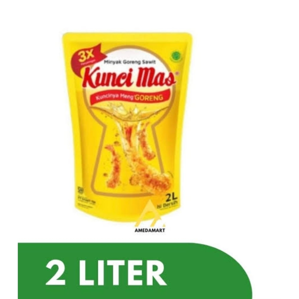 minyak goreng kunci mas 2ltr