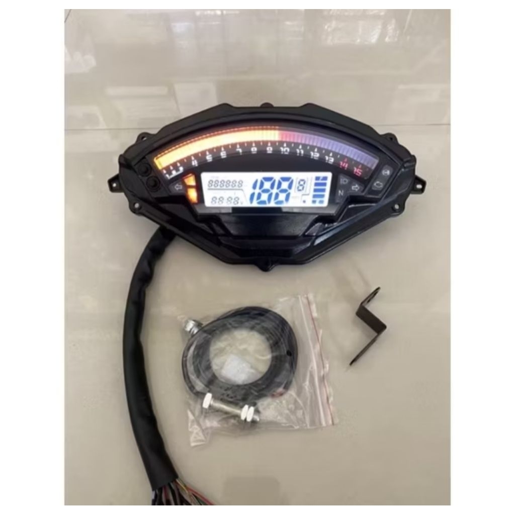 SPEEDOMETER DIGITAL VARIO LED OLD 125-150