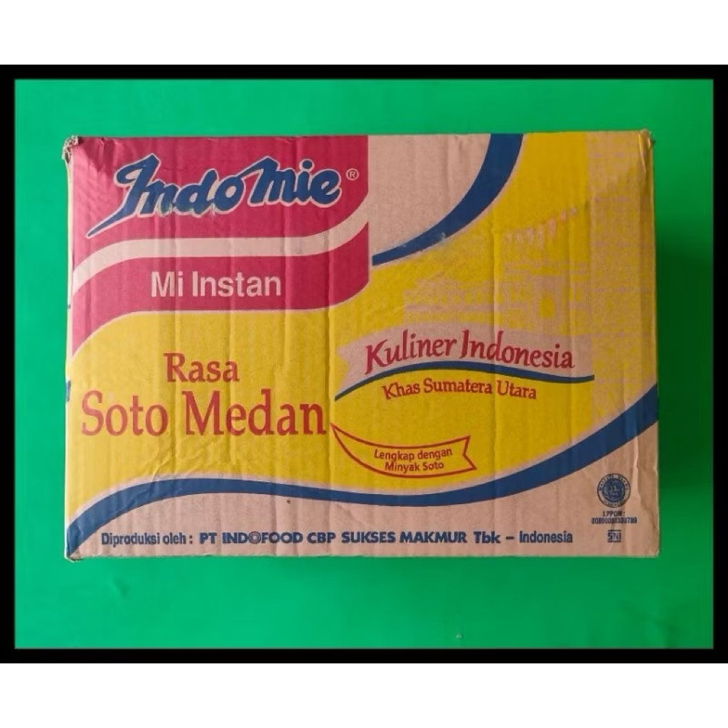 Indomie Soto Medan 1 Dus / 1 Karton (40 Bungkus) | Harga Grosir Termurah | Ready Stock | Exp Baru | 