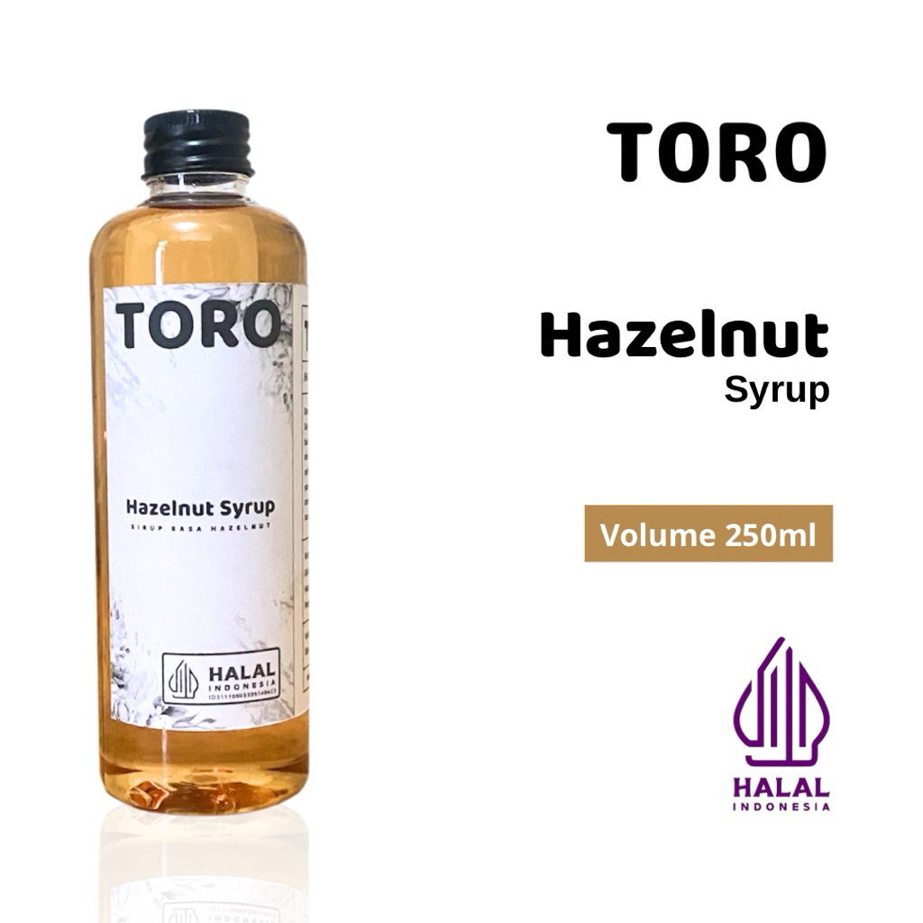 

Hazelnut Syrup 250ml | Sirup Rasa Hazelnut 250ml
