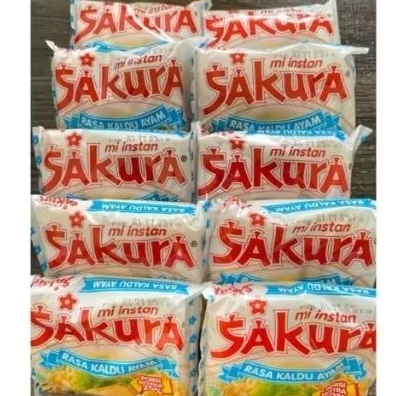 

(ISI 5 PCS) MIE SAKURA RASA KALDU AYAM
