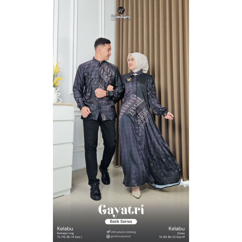 SARIMBIT COUPLE GAYATRI BY URFIMUTIYARO (READY STOK) ||