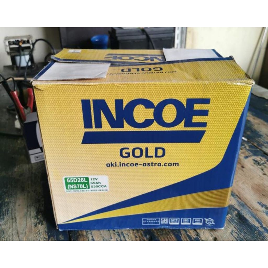 aki Incoe Gold NS70L 65D26L