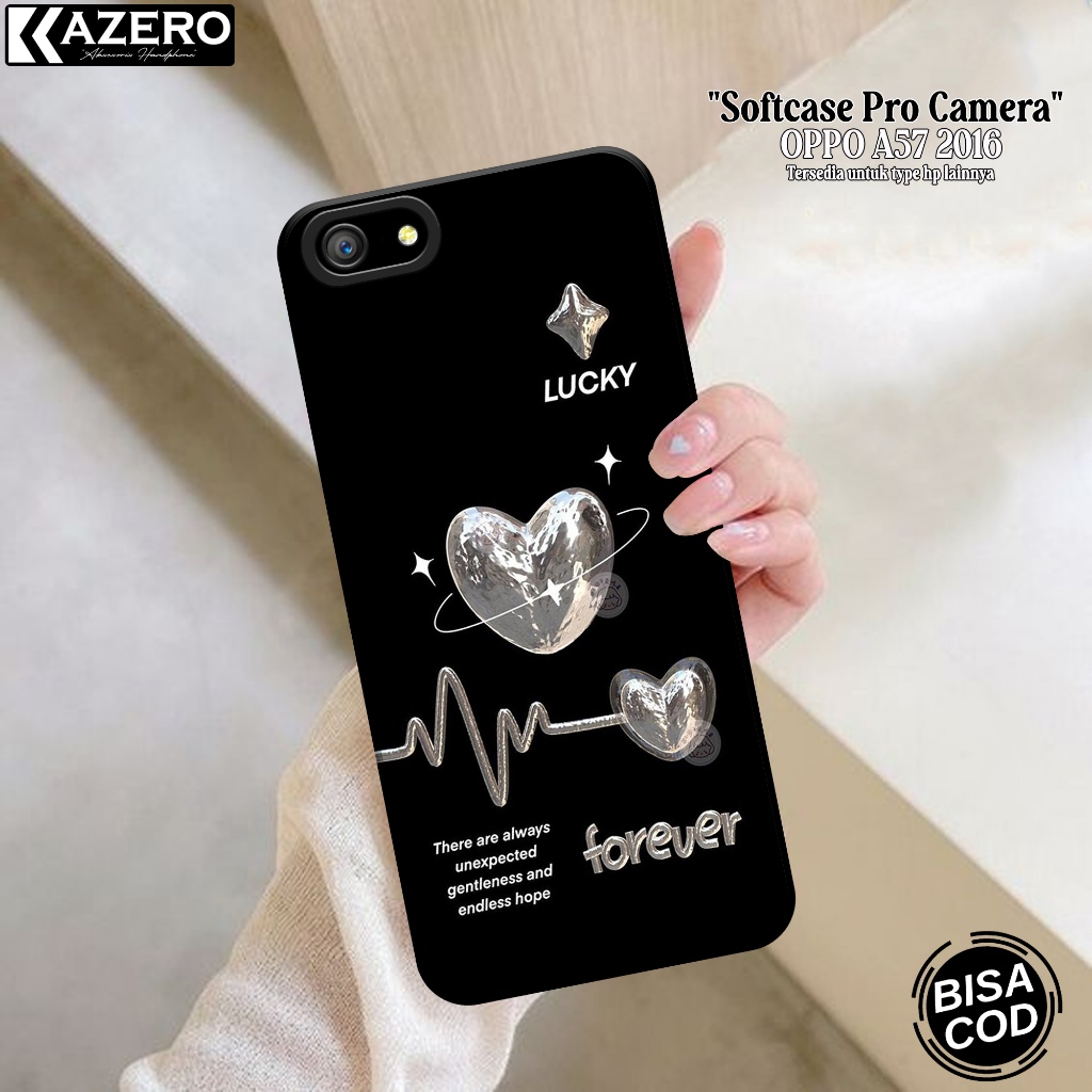 Case Hp OPPO A57 2016 Fashion Case Aesthetic Silikon Pro Camera Softcase Case Hp OPPO A57 2016 Silik