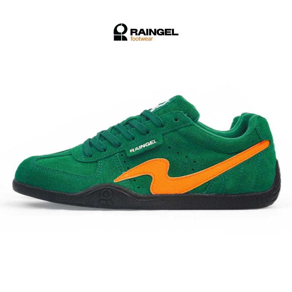 RAINGEL CONTEMPORA Sepatu Sneakers Casual Pria Wanita Lokal Original Green