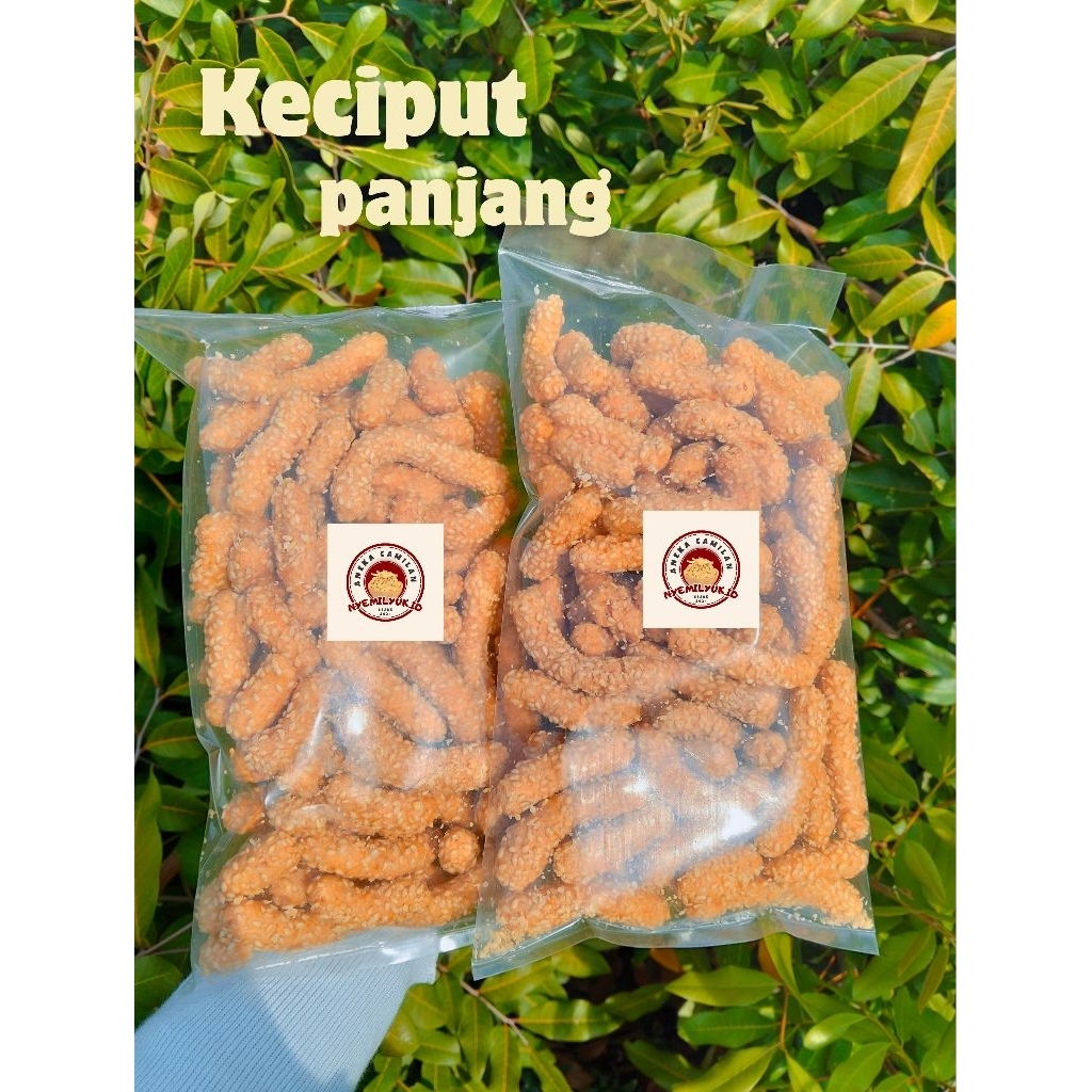 

Keciput panjang kemasan 250gr | Camilan manis & gurih