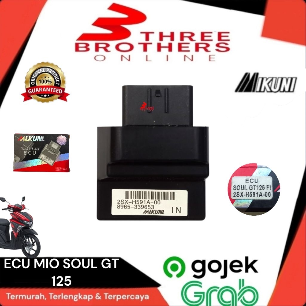 Ecu ecm Mio soul gt 125 mikuni