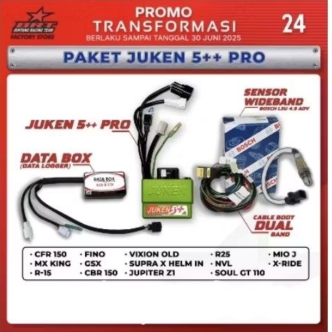 PAKET ECU JUKEN 5++ PLUS PLUS PRO BRT MX KING OLD MX KING NEW JUPITER Z1