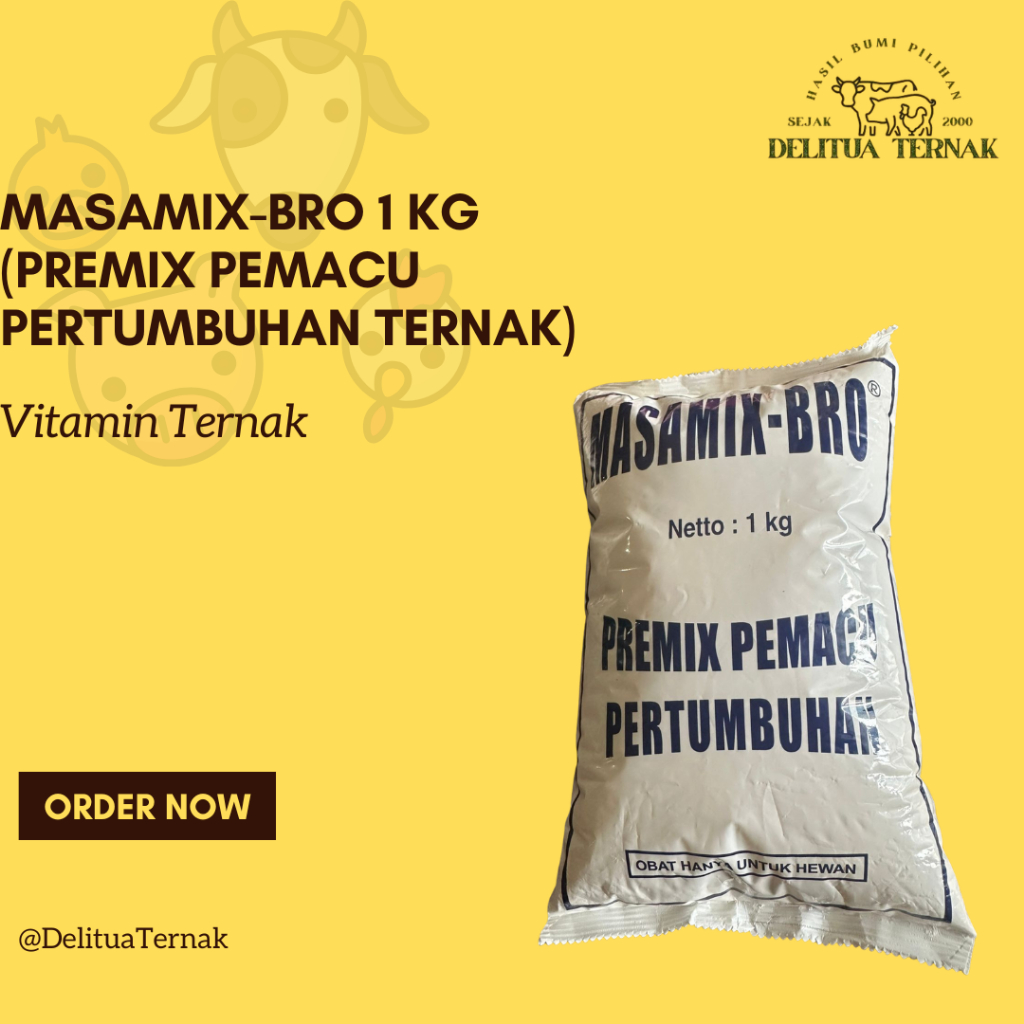 Masamix Bro Mensana | Premix Ayam Broiler & Pedaging | Pakan Ayam Daging