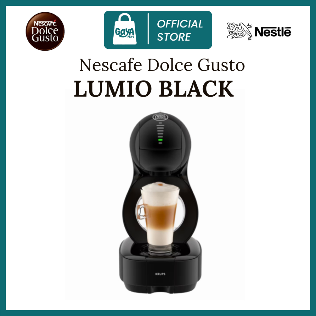 Mesin Kopi Nescafe Dolce Gusto Lumio Black Original