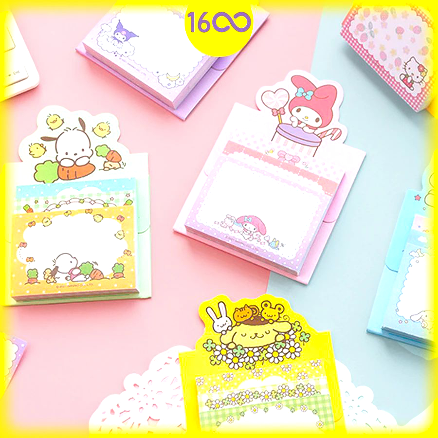 

Stick Note Sanrio Plus Pulpen / Stick Karakter Kuromi (1pcs)