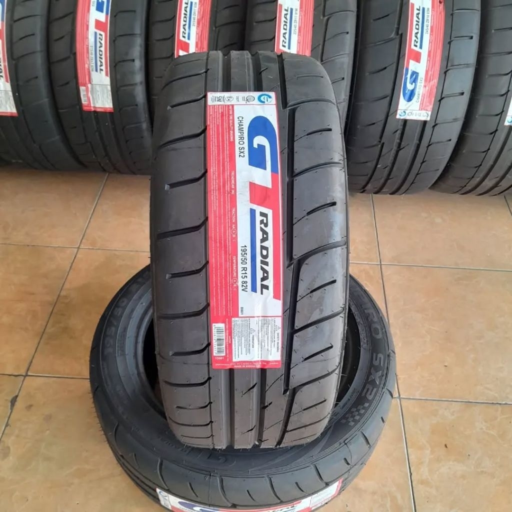 ban semi slick gt radial champiro sx2 ukuran 195 50 r15 baru