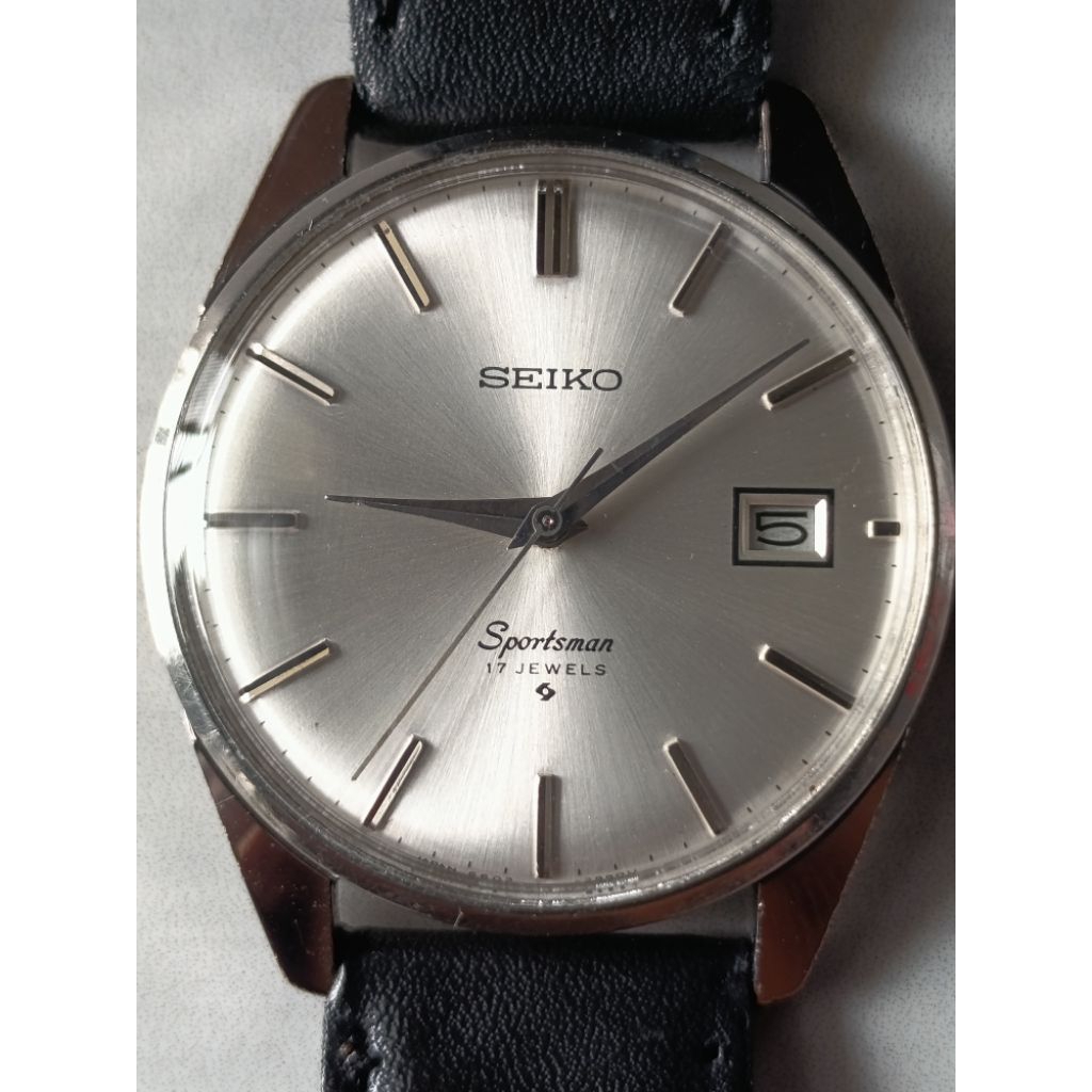 Jam Tangan Vintage SEIKO SPORTSMAN Japan Mesin Manual 17 jewels power dan akurasi bagus