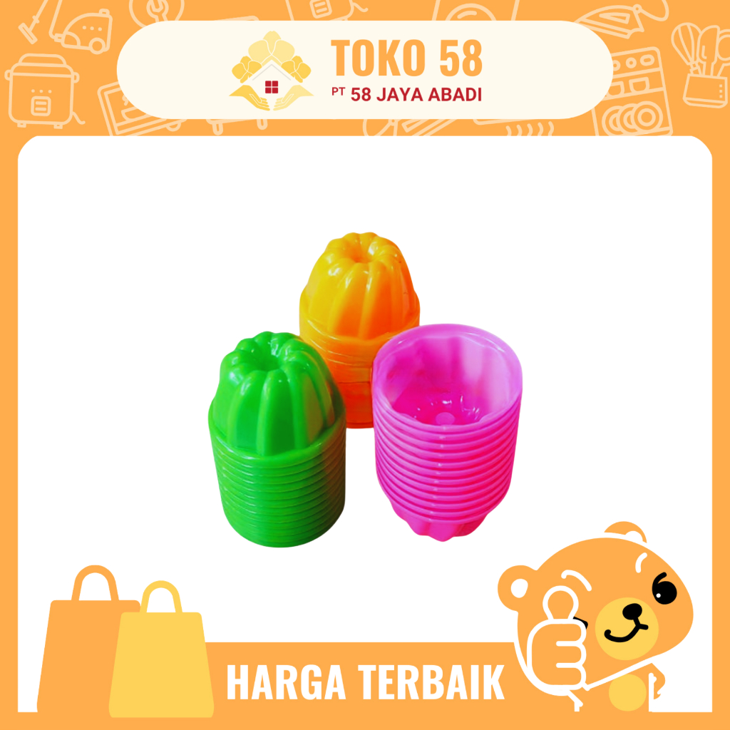 [COD] Cetakan Kue (3 Lusin) Kukus Polos , Tulip , Bolu kukus HK , Talam , Putu Ayu Bulat / Pack