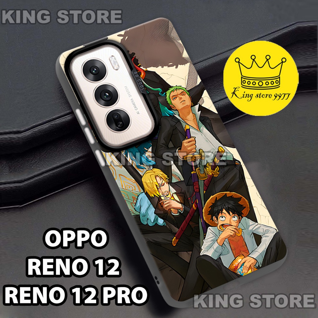 (KS1)  Case OPPO RENO 12 - OPPO RENO 12 PRO/ Motif gambar /Motif Anime/casing OPPO RENO 12- OPPO REN