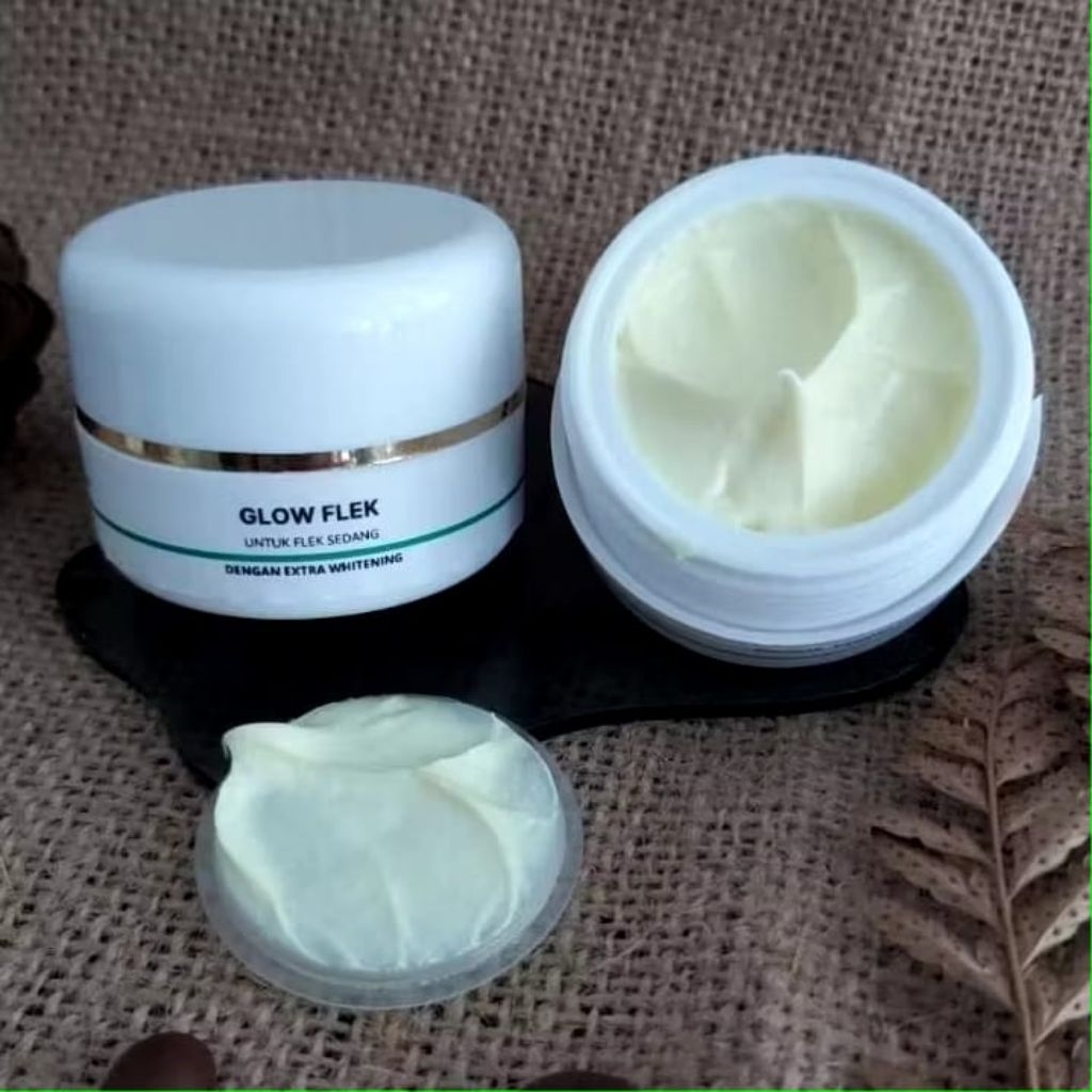 Bpom GLOW FLEK CREAM MALAM ORIGINAL/FLEK HITAM MEMBANDEL/MELASMA