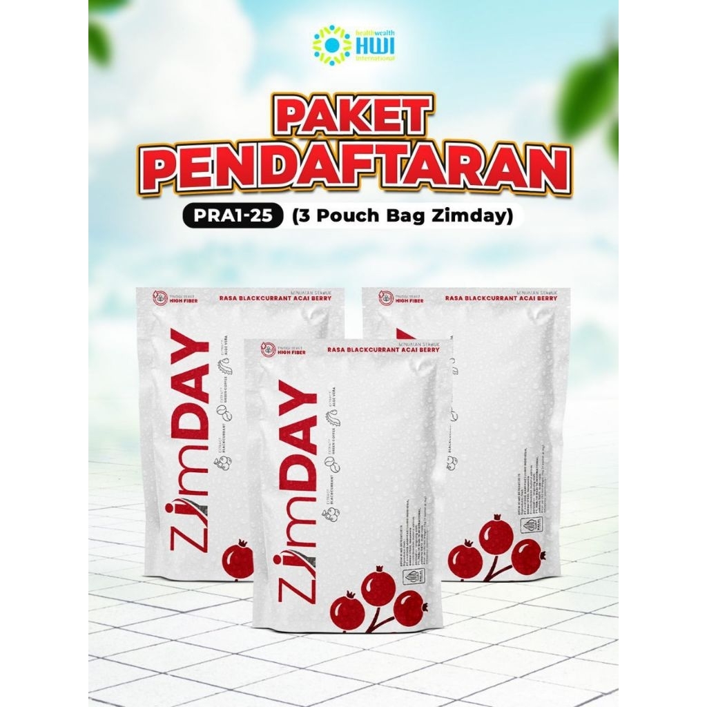 

3 pouch Zimday Minuman tinggi serat yang membantu untuk kesehatan saluran pencernaan dan meningkatkan metabolisme tubuh.Isi dan Kemasan :Kemasan pouch isi 10 sachetAturan Minum:1-2 sachet perhari