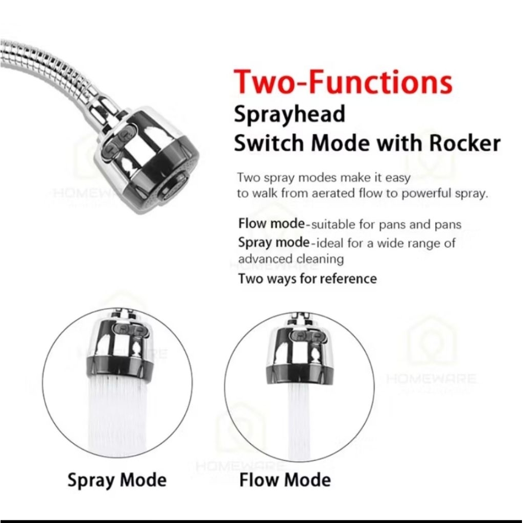 KERAN ONDA PENDEK KRAN ANGSA/SOANG FLEKSIBEL/FLEKXIBEL DAPUR CUCI PIRING 1/2"