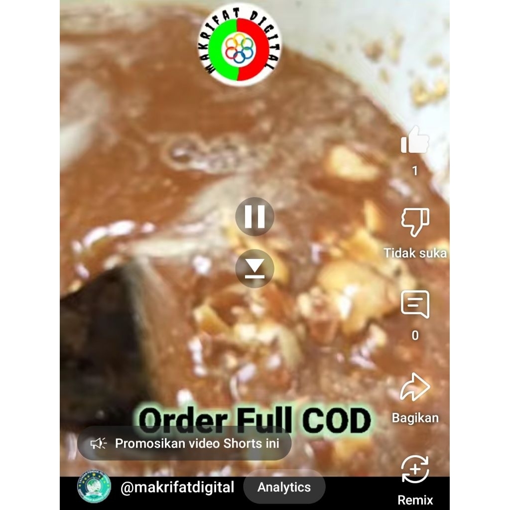 MAKRIFAT DIGITAL Paket. 1kg ASAM AMINO Telur Ayam Penggemuk Ternak Fermentasi FML Molase EM4 probiot