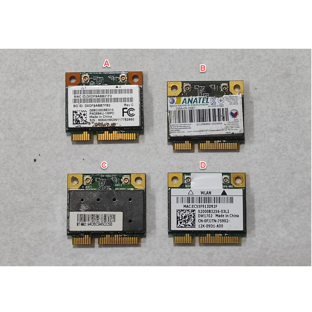 wifi card laptop Atheros AR5B195 Wireless Bluetooth Half PCI-E card wifi 150m Bluetooth 3.0