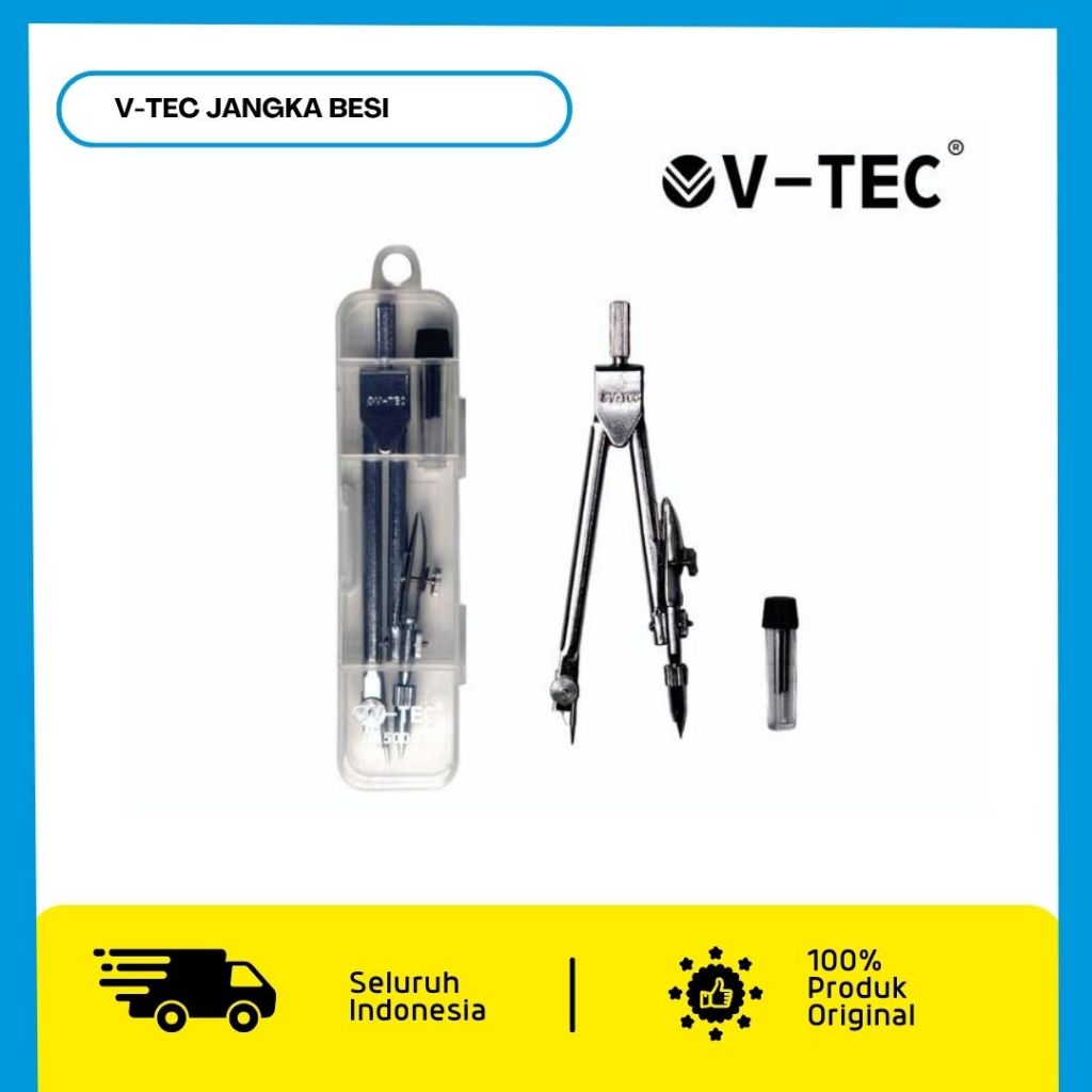 

V-Tec Jangka Besi / Drawing Compass JK-5001-B