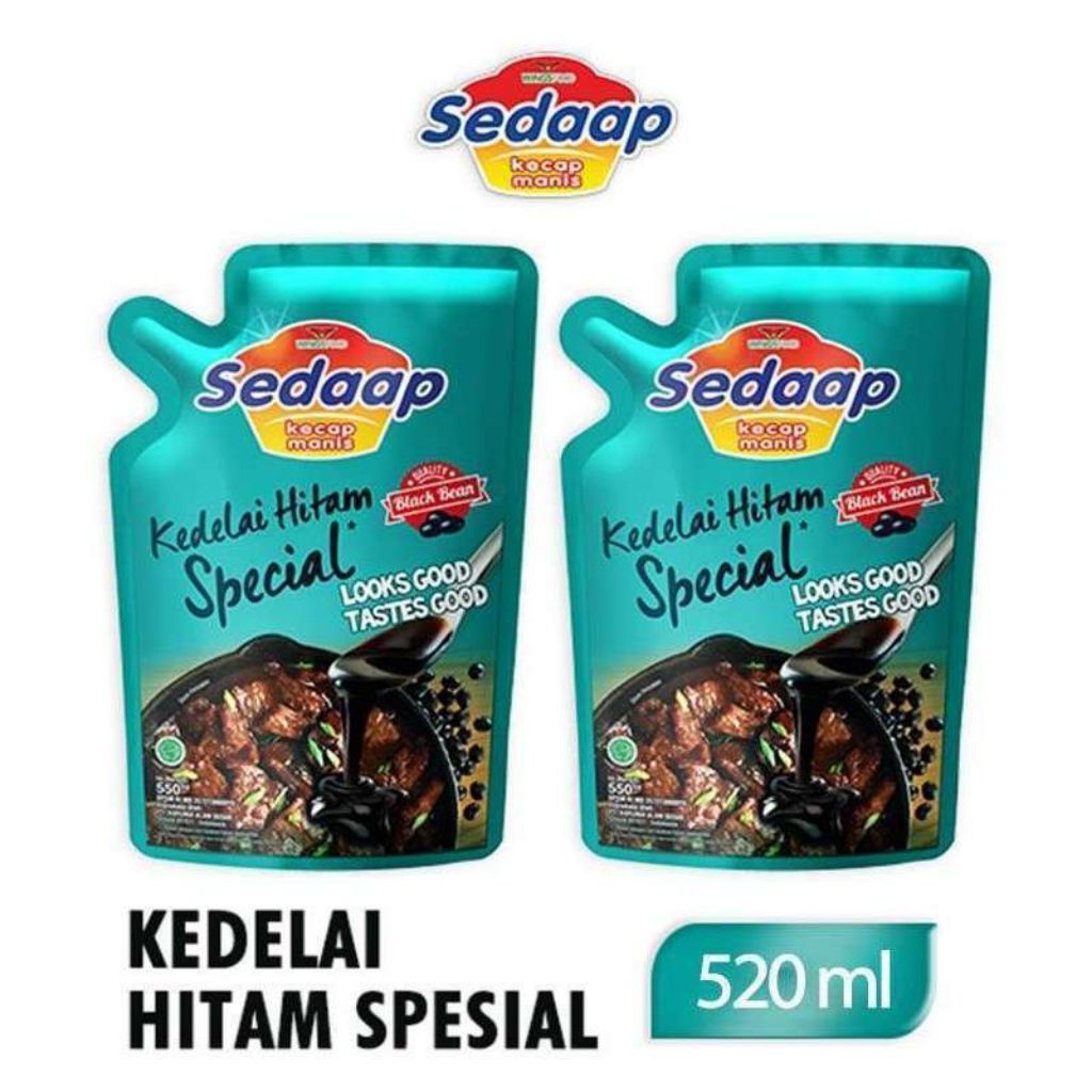 

Sedap Kecap Manis Kedelai Hitam 520ml