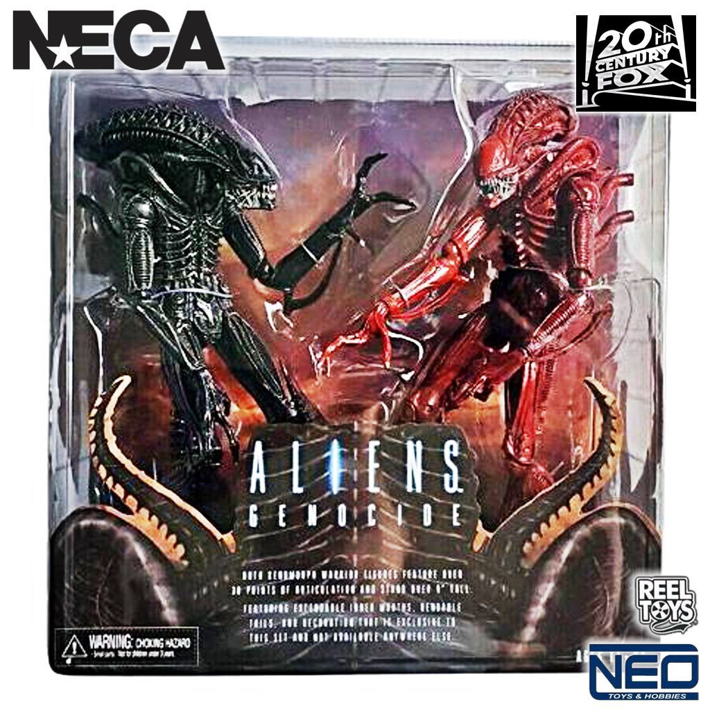 NECA Aliens Genocide "Both Xenomorph Warrior"