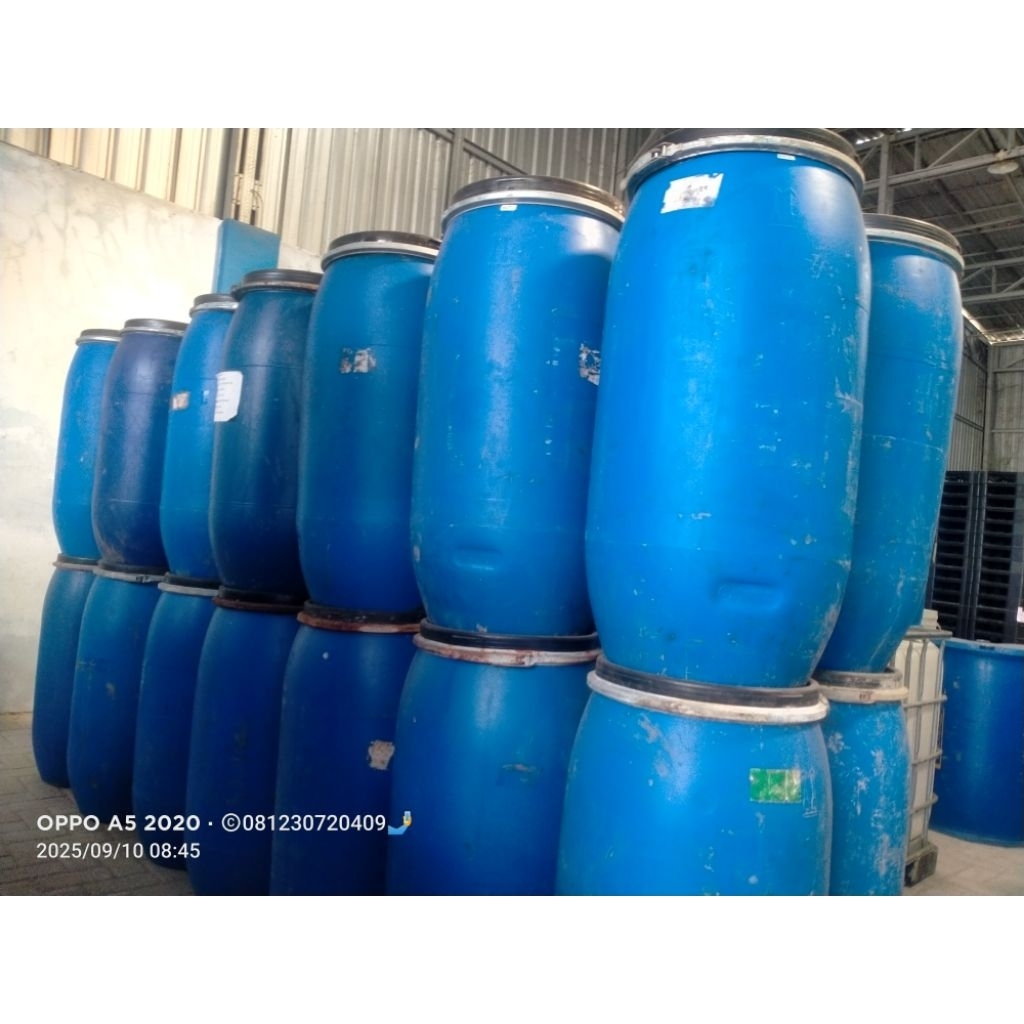 drum/tong plastik fermentasi150liter