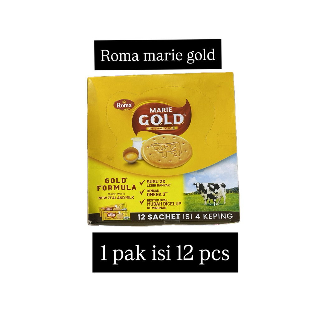 

roma marie gold 1 pak isi 12pcs