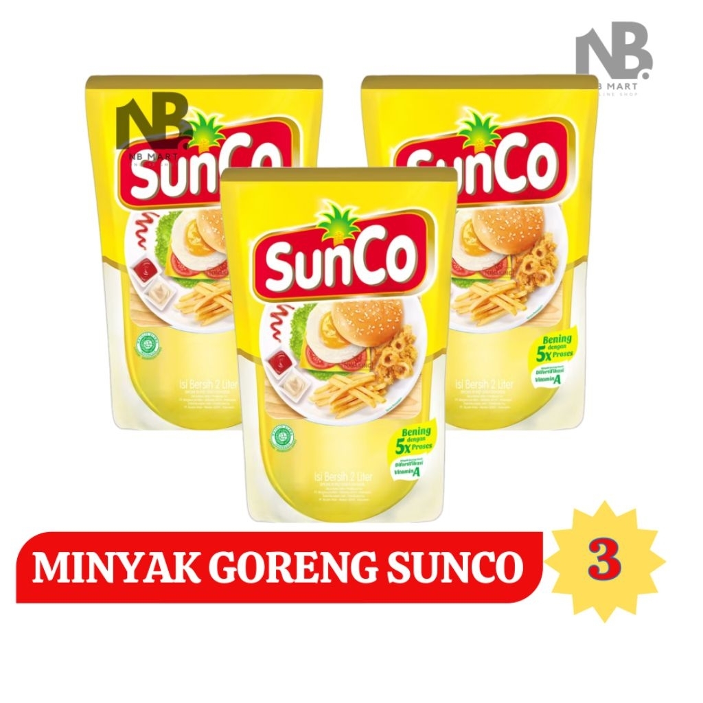 

Minyak goreng sunco 2Liter