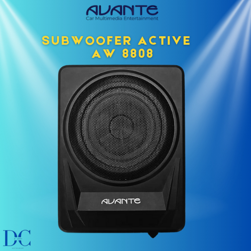 Amplifier Subwoofer Kolong Mobil -  Subwoofer Avante AW 8808 - Aktif 8" / Subwoofer Kolong Mobil - P