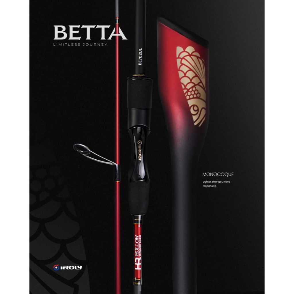 Stick joran pancing Iroly Betta casting ultralight