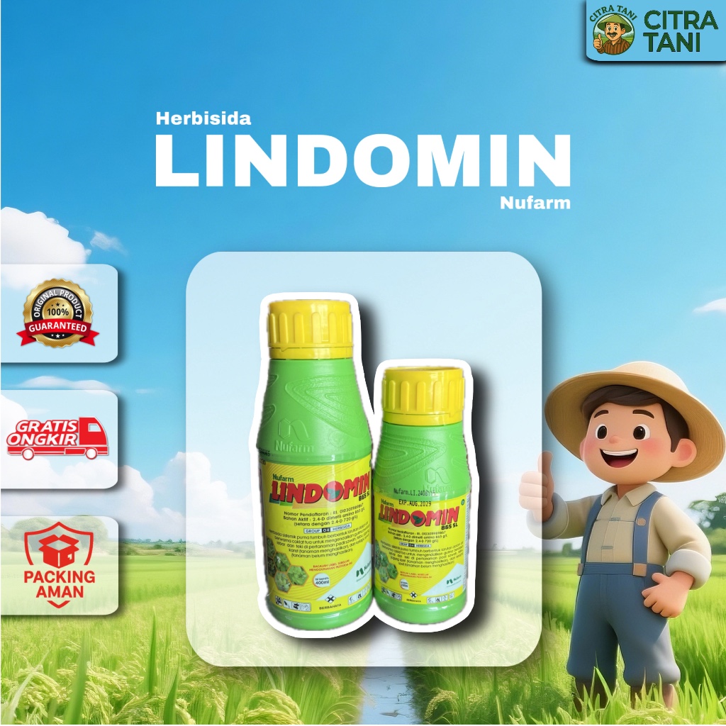 LINDOMIN Nufarm – Herbisida Sistemik Purna Tumbuh