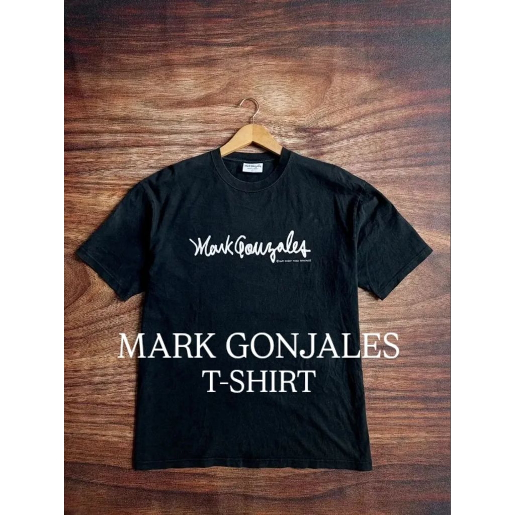 T-SHIRT KAOS MARK GONJALES ART CRACK halus COPY RIGHT PRIA/UNISEX SECOBD PRELOVED