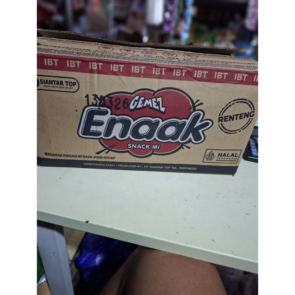 

mie gemez enaak ((per karton))