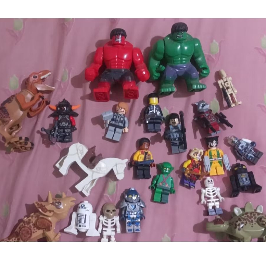 PAKET LEGO FIGURES & BIGFIGURES KW BORONGAN