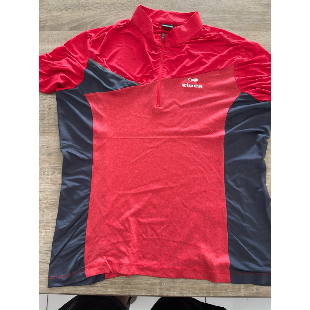 Kaos Eider Baselayer Red Kaos Outdoor Trekking Kaos Olahraga Versi Original #baselayer #gunung #trek