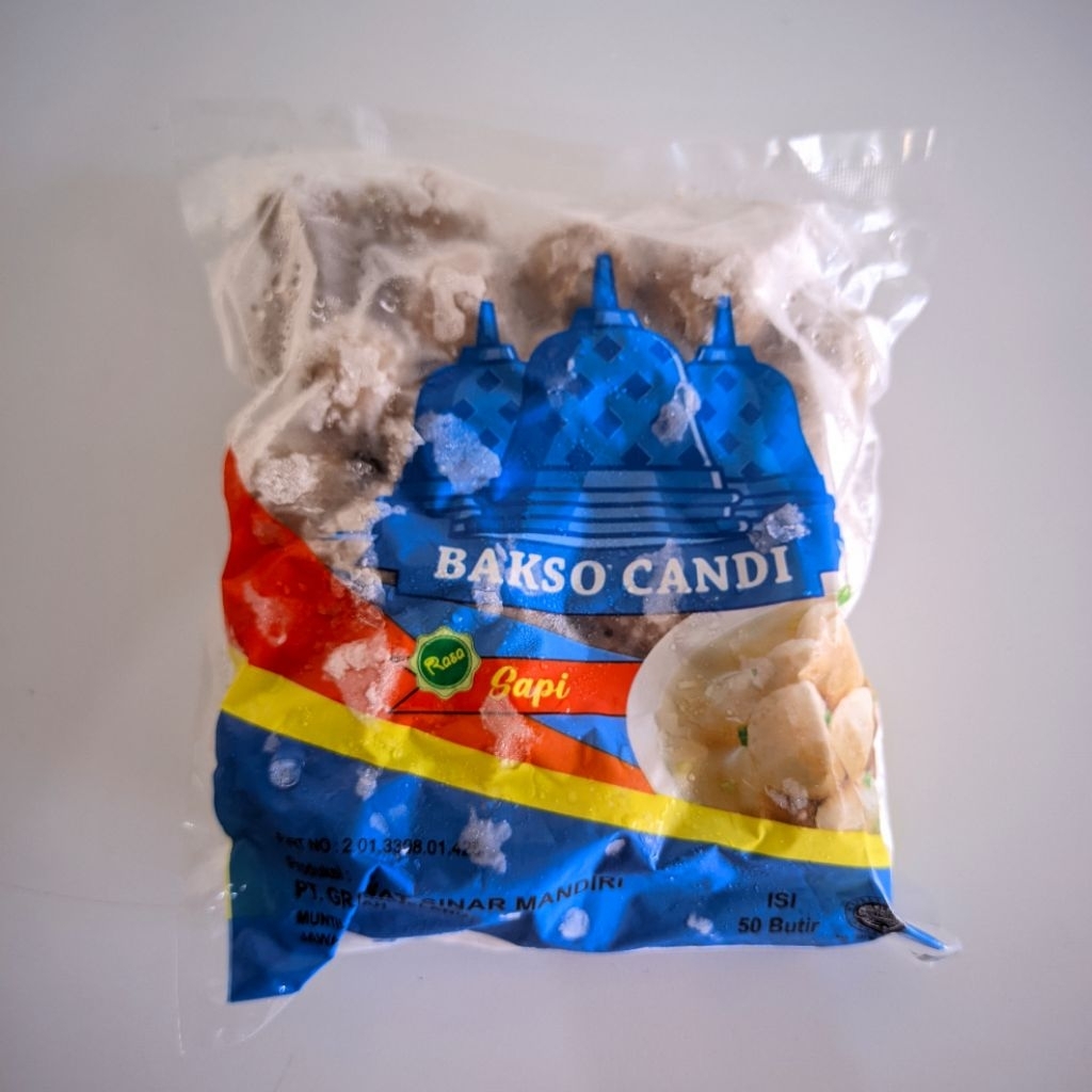

Bakso candi rasa sapi asli magelang isi 50