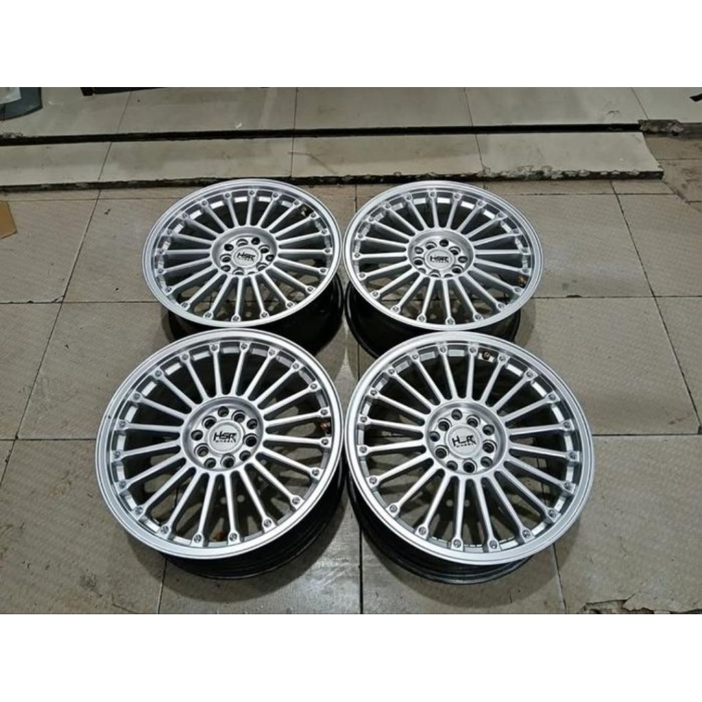 Velg mobil bekas Hsr JJC ring 17x7,5 Pcd 5x100/114 et 42
