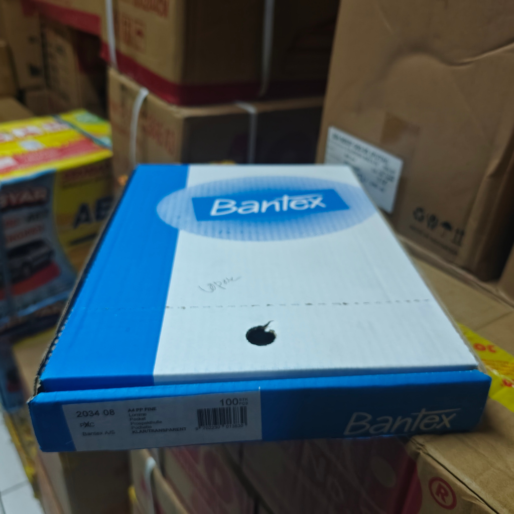 

PP Pocket A4 Bantex 2034 (1 Pak / 100 Lembar)