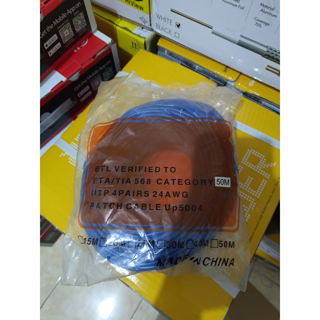 KABEL LAN CCTV 50M