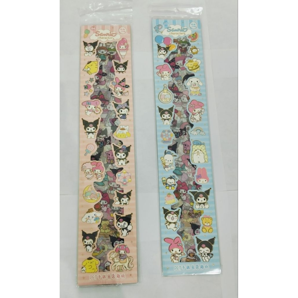 

Sticker Panjang aesthetic isi 20 lembar